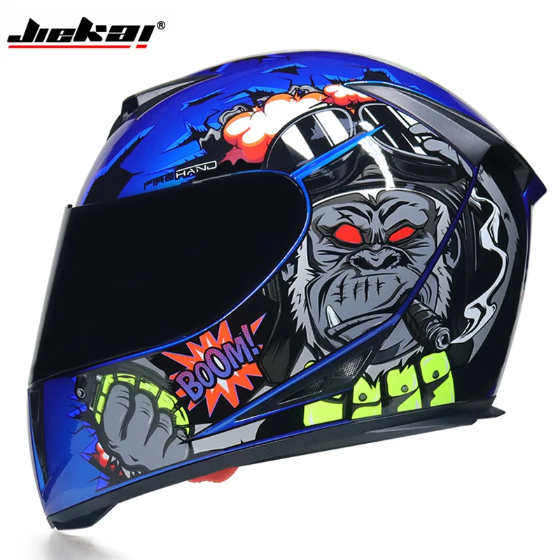 b8 Для yamaha dt ducati multistrada 1200 suzuki kawasaki vulcan s 650 мотоциклетный полный шлем casco шлем для мотокросса - Цвет: b8