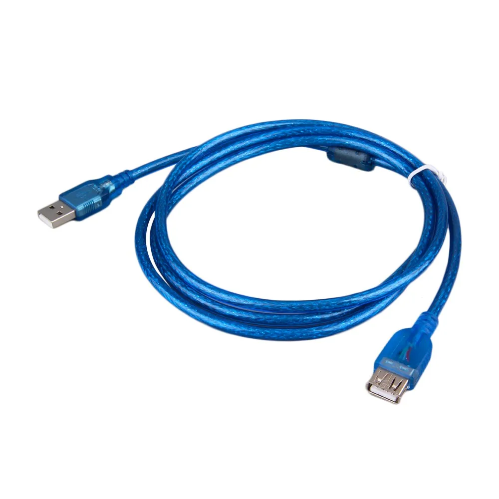 

Dropshipping1.5M 5FT USB 2.0 A male plug to A female jack extension Cord Leads Wire Cable NEW