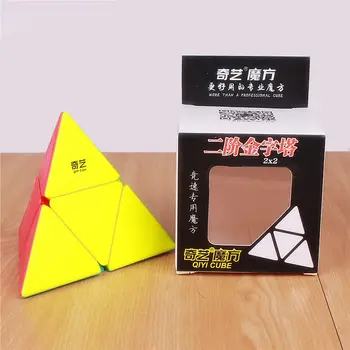 

Qiyi jinzita 2x2x2 Magic Cube stickerless cubes professional 2x2x2 puzzle speed cube educational toys for children