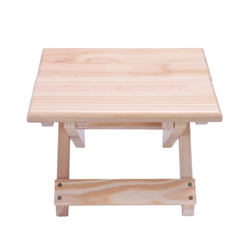 

Portable Beach Chair Simple Wooden Folding Stool Outdoor Furniture Fishing Chairs Modern Small Stool Camping Chair