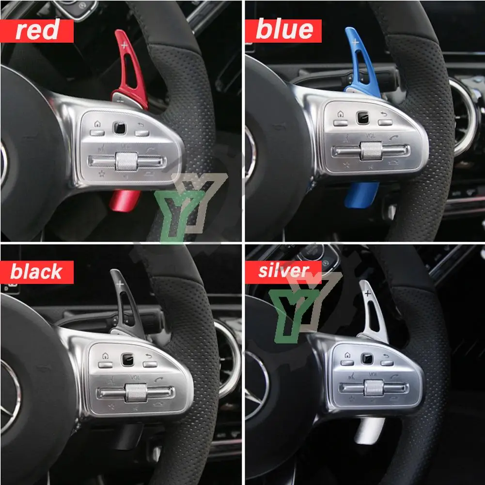 

Car Steering Wheel Shift paddle Shifter Extension For Mercedes-Benz A B C E CLA CLS GLA GLC GLE S Class w205 w246 c117 w218