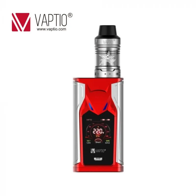 

Super Bat 220W kit E, cigarette box mod 2,0/5,0 ml Tank 510 thread Vape MOD fit TFV8/TFV1 Electronic cigar