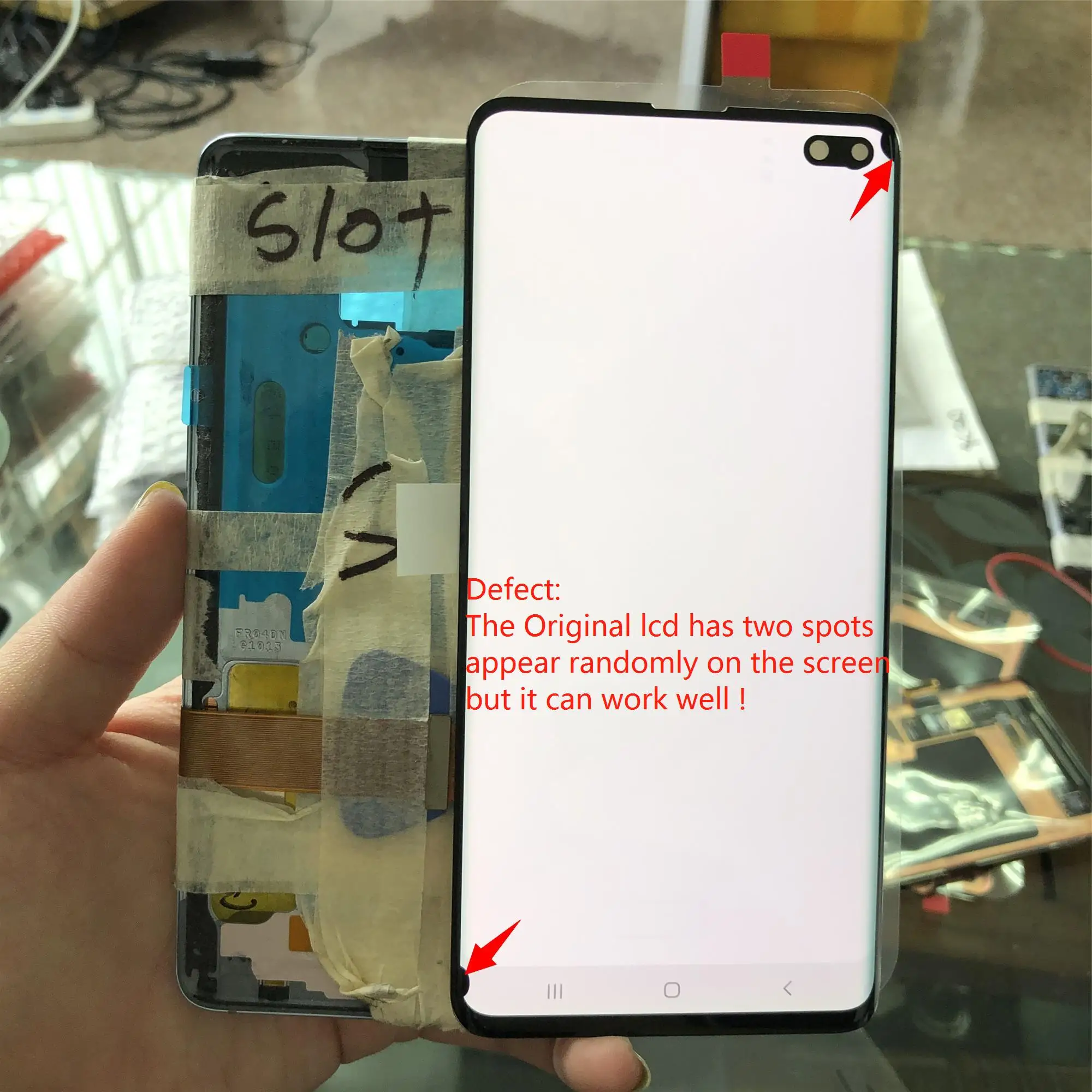 ORIGINAL SUPER AMOLED S10Plus LCD For SAMSUNG
