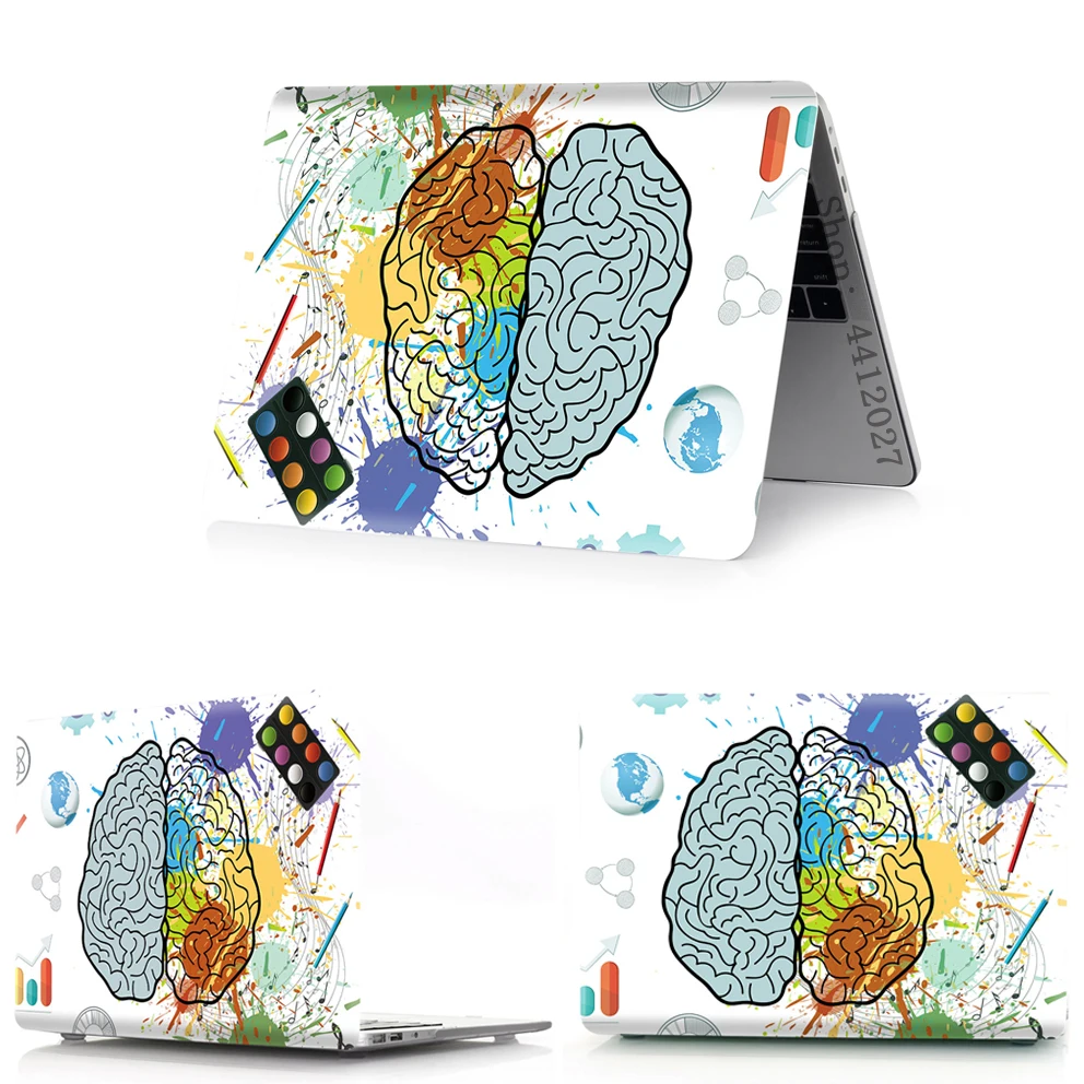 Для Macbook New Air Pro 13 15 чехол для ноутбука с сенсорной панелью для Mac Book Air Pro retina 11 12 13 15 креативный защитный чехол - Цвет: Chuang Yi Da Nao 6