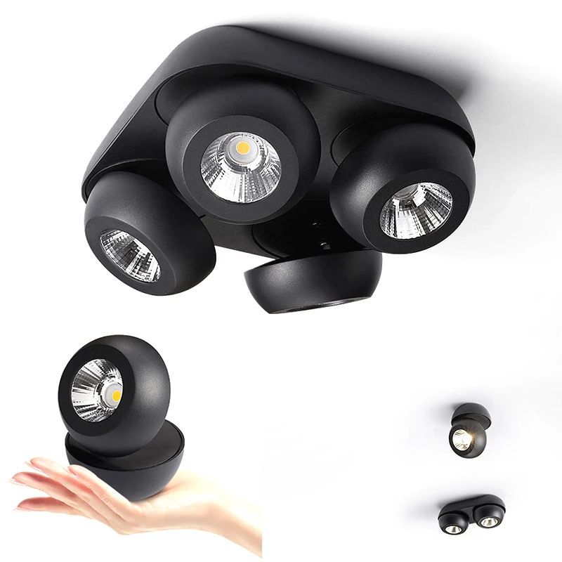 

Высококачественные суперяркие прожекторы Светодиодный светильник с регулируемой яркостью 10 Вт 15 Вт 20 Вт 30 Вт 40 Вт 60 Вт AC85-265V потолочный светильник COB