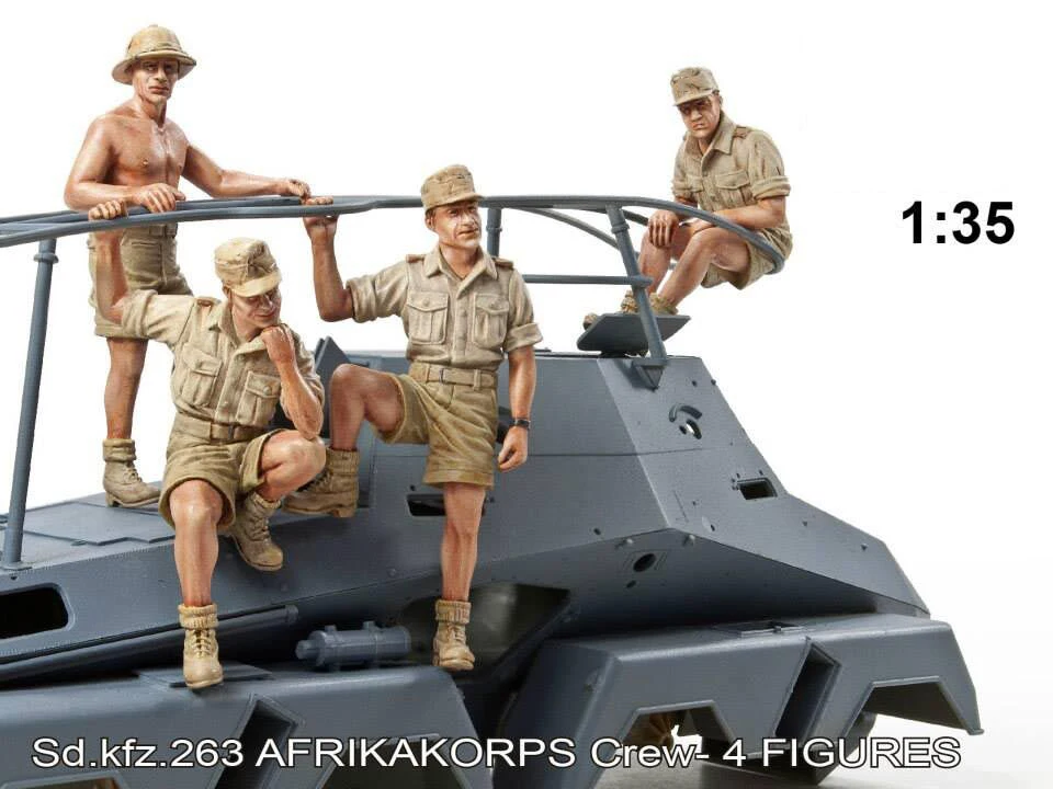 Модель 1/35 из смолы набор для строительства фигурка экипировки 4 фигурки | Игрушки