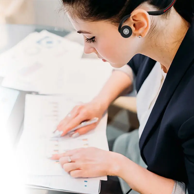 

Mega Bass Stereo Sound Waterproof Sweat-proof Sport Headset Wireless Ear-hook Bone Conductive For Bluetooth Headphone