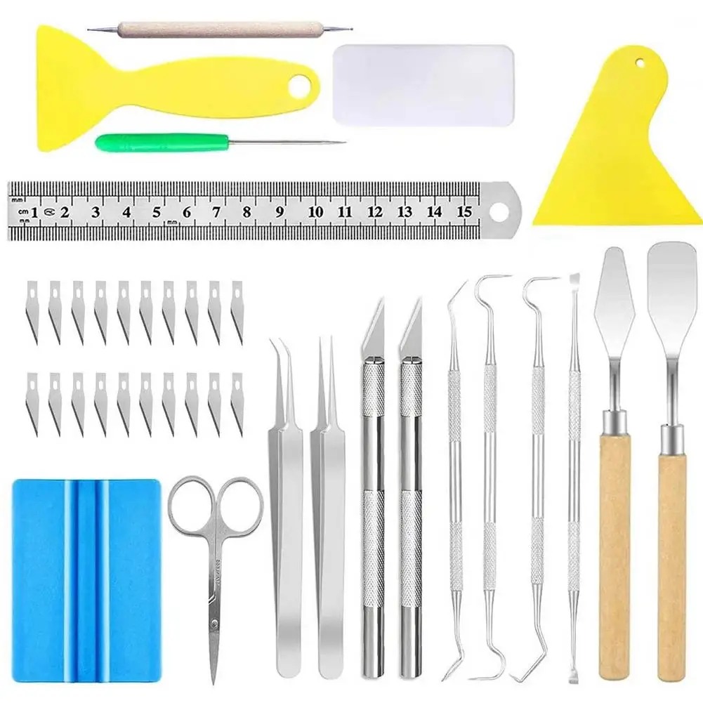 38 шт. DIY виниловые Свадебные ящик для инструментов стандартные Поделочные