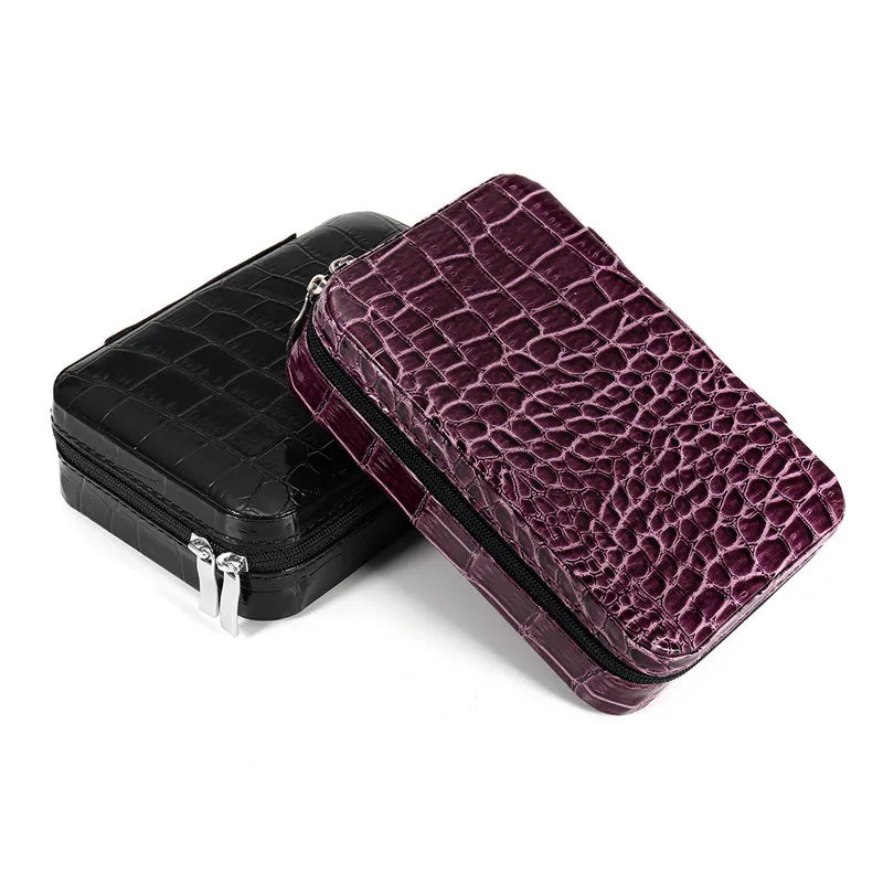 

Hot Selling 40 Case 2 Ml Patent Leather Portable with Essential Oil Storgage Bag High-End Essential Oil Carry-on Bag