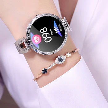 

2020 New AK15 Fashion Women Smart Watch Waterproof Heart Rate Blood Pressure Monitor Smartwatch Gift For Ladies Watch Bracelet