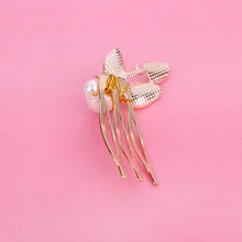 Preserved Fresh Flower Pink Korean Style Bride Comb Hairpin Finial Flower Hair Ornaments Set Marriage Accessories