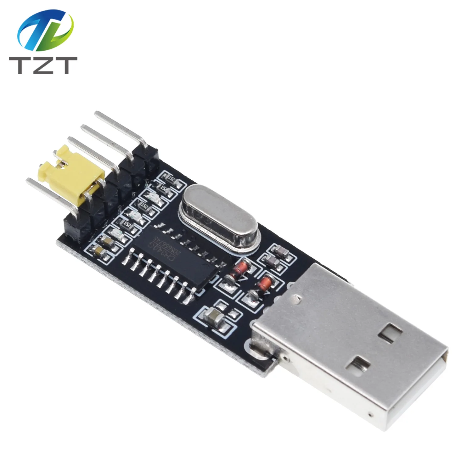 Модуль TZT CH340 USB для TTL CH340G обновленная загрузка маленькая пластина щеток плата