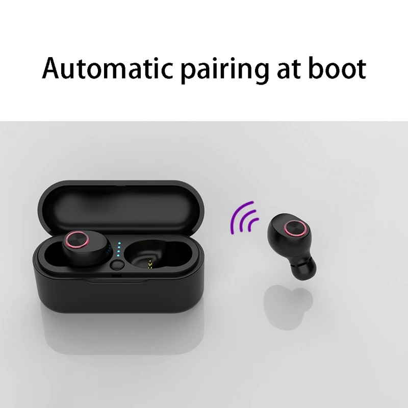 Tws TX29 Wireless Bluetooth Earphones V5 0 Mini Stereo Sport Gaming Noise Cancel Headset Waterproof Headphone