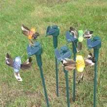 Солнечный развевающийся Колибри садовый Кол летающая птица садовый кол