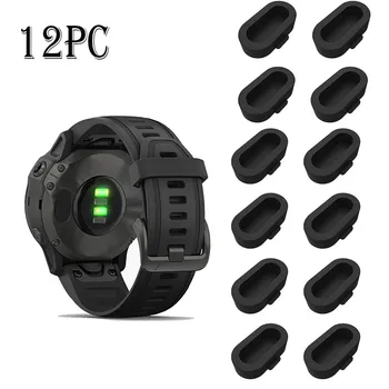 

12pcs Watch Sensor Plug Anti-Dust Dustproof Cover Cap for Garmin Fenix 6S / 6 / 6x Pro Smart watch Wearable accessories Covers