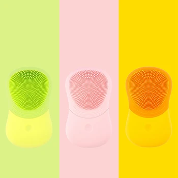 

Sonic Face Brush Cleanser Electric Deep Facial Cleansing Massager Waterproof Ultrasonic Mini Skin Scrubber