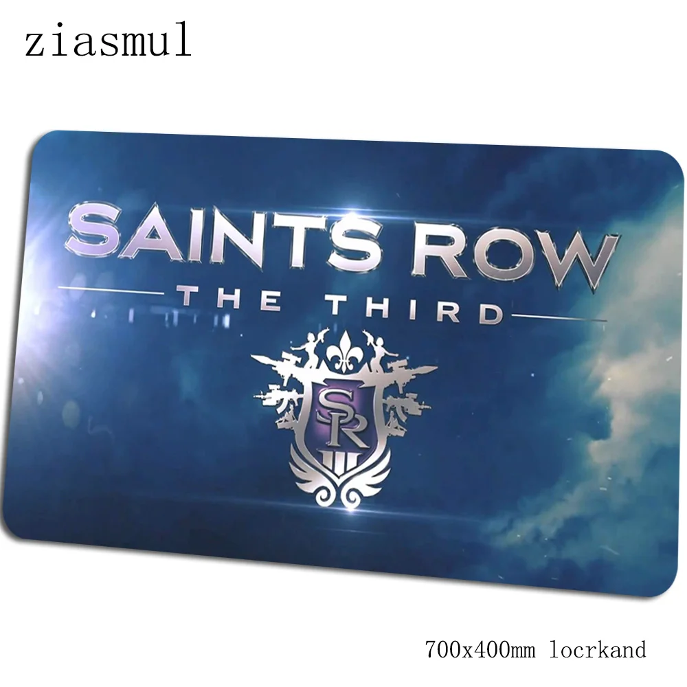 Saints row коврик для мышки с аниме компьютерный коврик 70x40 см игровой коврик для мыши большой Новое поступление клавиатура со встроенной мышью игры ПК геймер стол - Цвет: Size 700x400x2mm