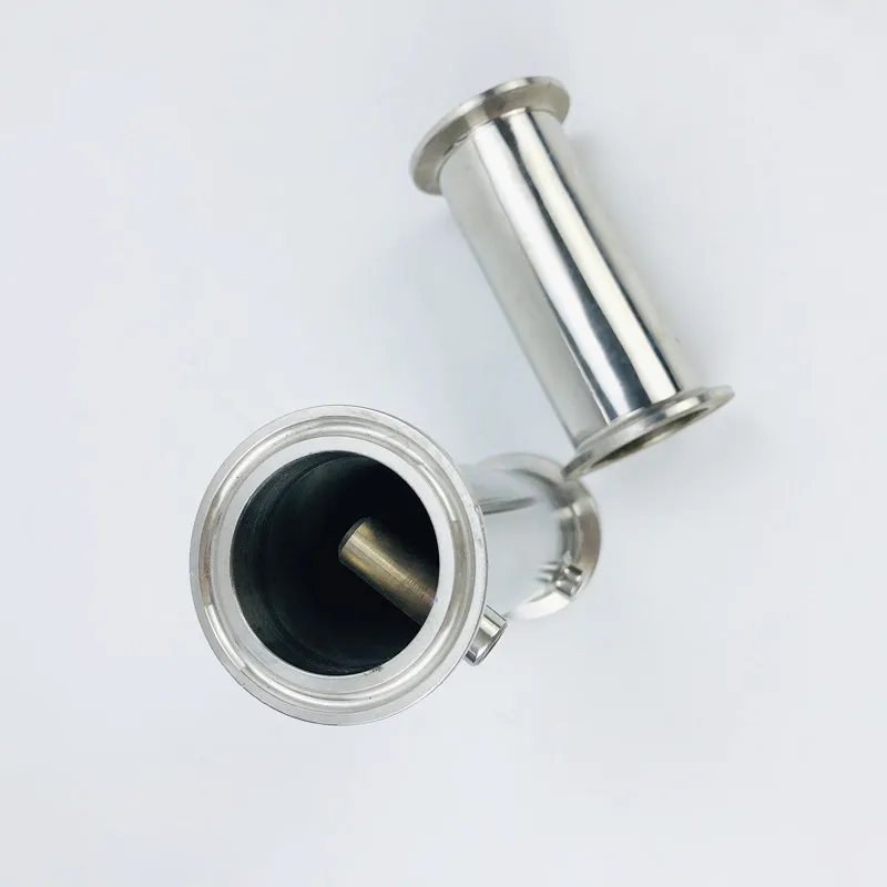 tubo sanitario do carretel trevo com diametro dos portos tubulacao tri bracadeira 01