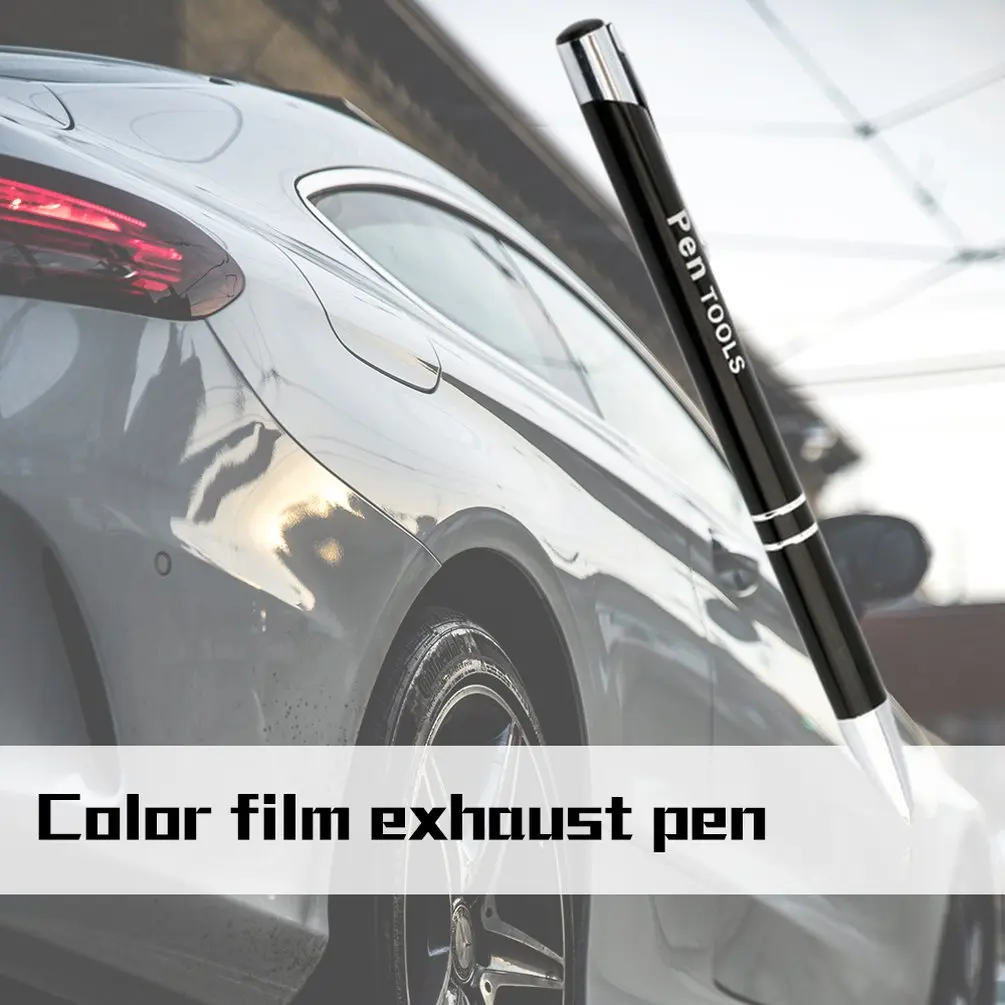 

Pen-shaped Change Color Film Car Film Tools Auto Film Tools Exhaust Strokes Color Film Exhaust Pen Bubble Removal
