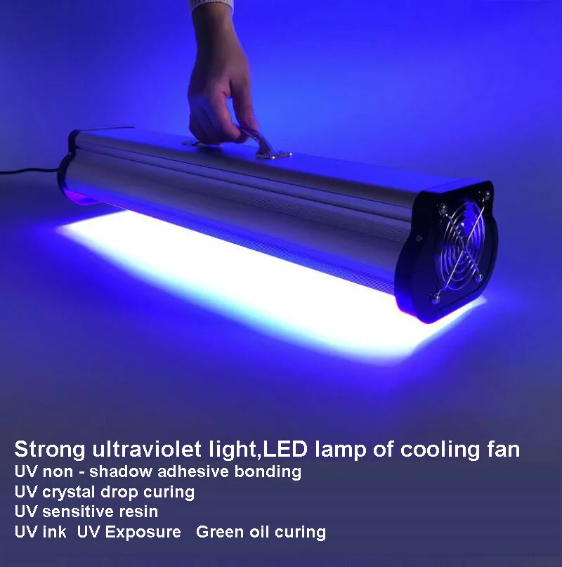 

High-power portable Uv gel curing lampï¼ŒLed UV GEL Curing Lamp Beam Angle Ultraviolet Lightï¼Œ3D Printer Printing Silk curing