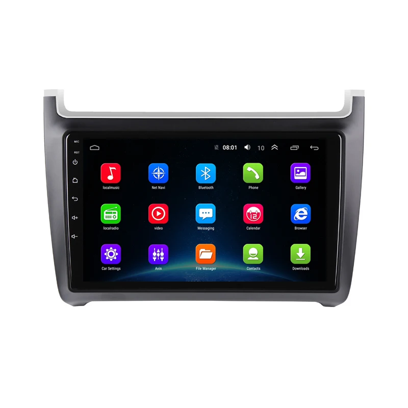 Perfect 10.1" 2G RAM 32G ROM Android Car DVD Video Player GPS For vw polo 2011 2012 2013-2016 audio car radio stereo navigation headunit 2