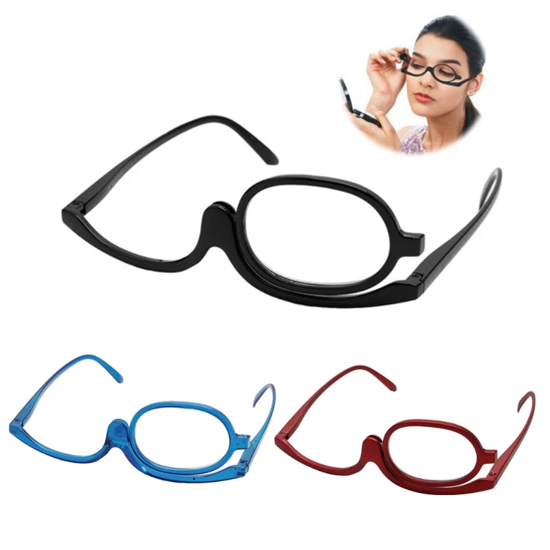 Reading Glass Magnifying Glasses Makeup Reading Glass Folding Eyeglasses Cosmetic General Resin