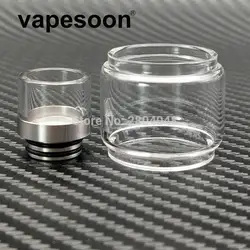 VapeSoon сменная стеклянная трубка из нержавеющей стали стеклянный капельный наконечник для TFV8 BIG BABY 5 мл Atomizer емкость для жидкости