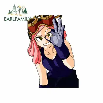 

EARLFAMILY 13cm x 9.4cm For My Hero Academia Car Stickers Windows Decor Decal Car Accessories Occlusion Scratch Decoration
