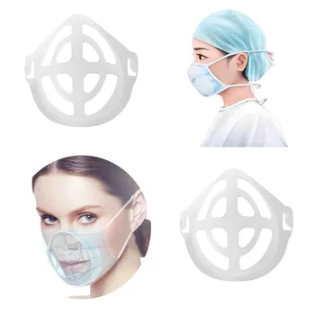 

55/60pc Silicone Mask Holder Increases The Breathing Space To Help Breathing Support Nose Increase Breathing Space Mouth Holder