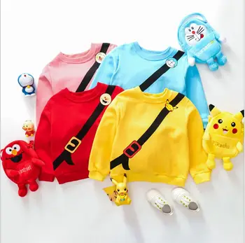 

Infant and child clothing Boys and girls Spring and Autumn Clothing Cartoon Backpack Guard Clothes Baby jacket