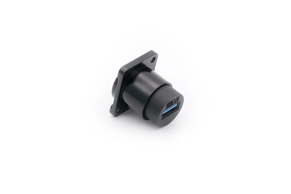 Description Picture 4 of item1Pc TYPE-C docking USB3.0 Female Connector Network Cable Straight Plug Panel Mount Converter