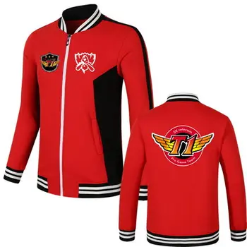 

Hoodies Fleece Jacket LOL S9 C9 FW FNC OMG SKT T1 Team Uniform Faker Game Sweatshirt Hombre Loose High Quality Sweatshirt