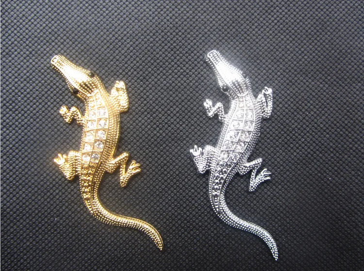 Поперечная граница для автомобиля с инкрустацией стразами Gecko наклейки на бампер с инкрустацией стразами крокодил наклейки на тело с инкрустацией стразами скорпион наклейки на бампер