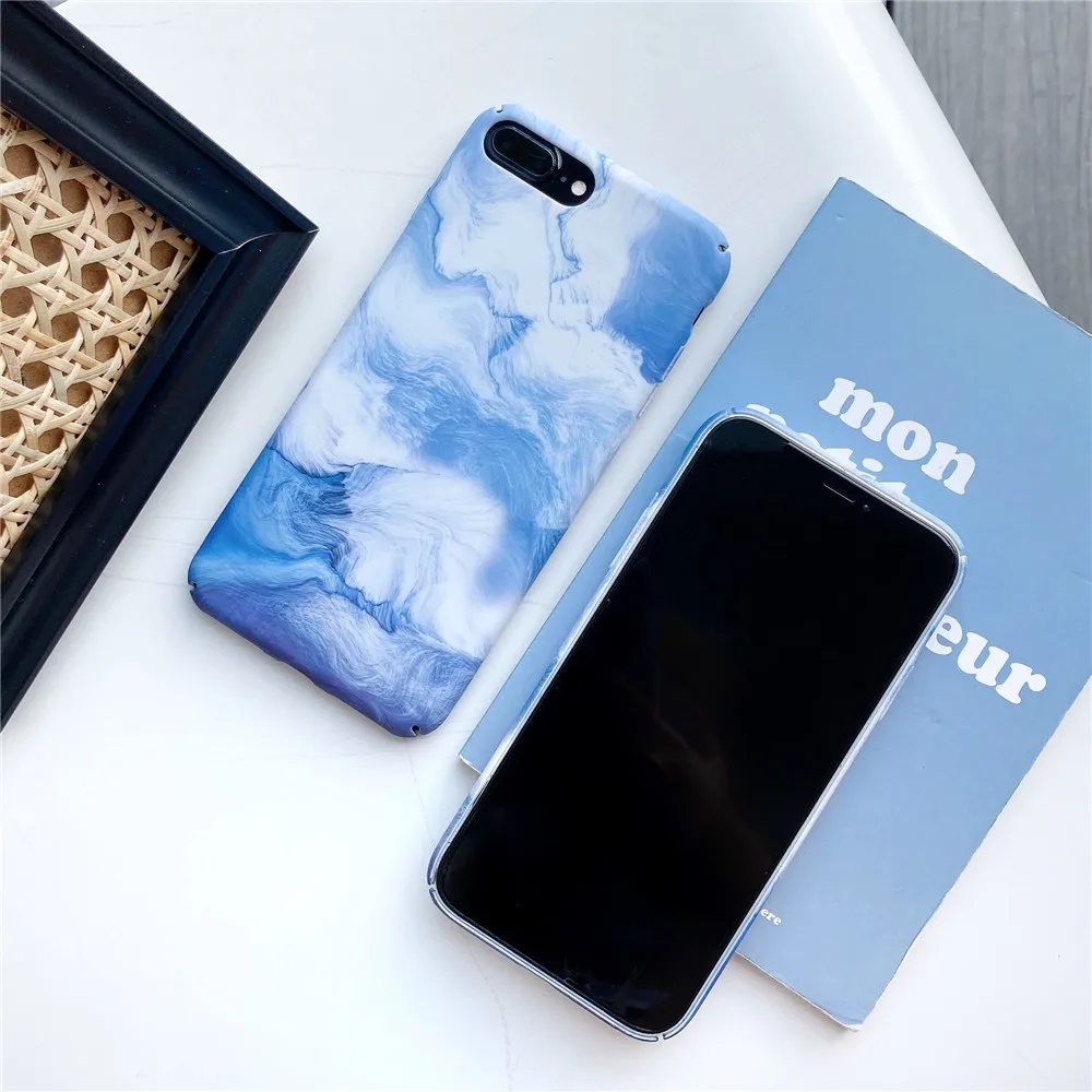 Чехол для телефона Honor 8x9x9 v9 v10 v20 10 lite 10i 9i 20 pro Blue Sky White Cloud твердый пластиковый чехол