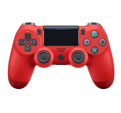 Bluetooth беспроводной/проводной джойстик для PS4 PS3 DualShock4 контроллер подходит для консоли mando для Playstation геймпад джойстик - Цвет: Wireless red