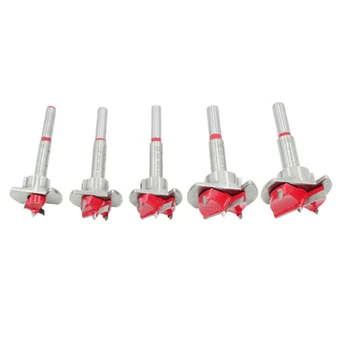 

Silver Drill Bits 15-35mm Auger Plastics Woodworking Cutter Hole Opener