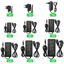 DC12V LED Power Adapter 3A-20A Lighting Transformers AC100-240V To DC Switching Power Supply For LED Strip Light CCTV