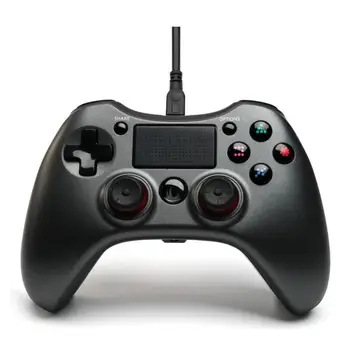 

BEESCLOVER Wired Game Controller Double Vibration Wired Gamepad Game Handle for PS3 PS4 PC Android