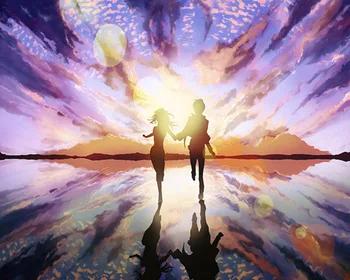 

14CT/16/18/27/28/25 CROSS STITCH Lover scenery Cross Stitch 100% EGYPT cotton threads higher quality lover City Y14764