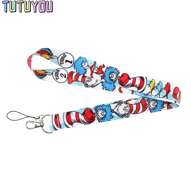 PC394 Dr.Seuss Lanyards ID Badge Holder ID Card Pass Mobile Phone
