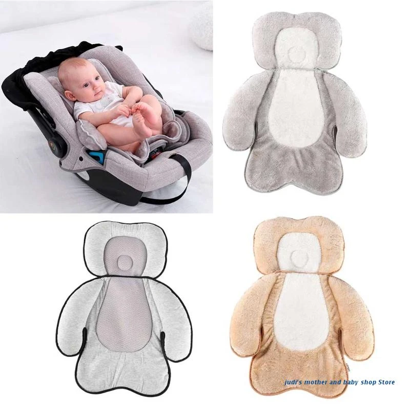 67JC cojín para de bebé, colchoneta cálida para dormir, almohada para asiento de cochecito infantil, almohadilla de protección para el cuello, accesorios para silla de bebé|Accesorios de bebé| -