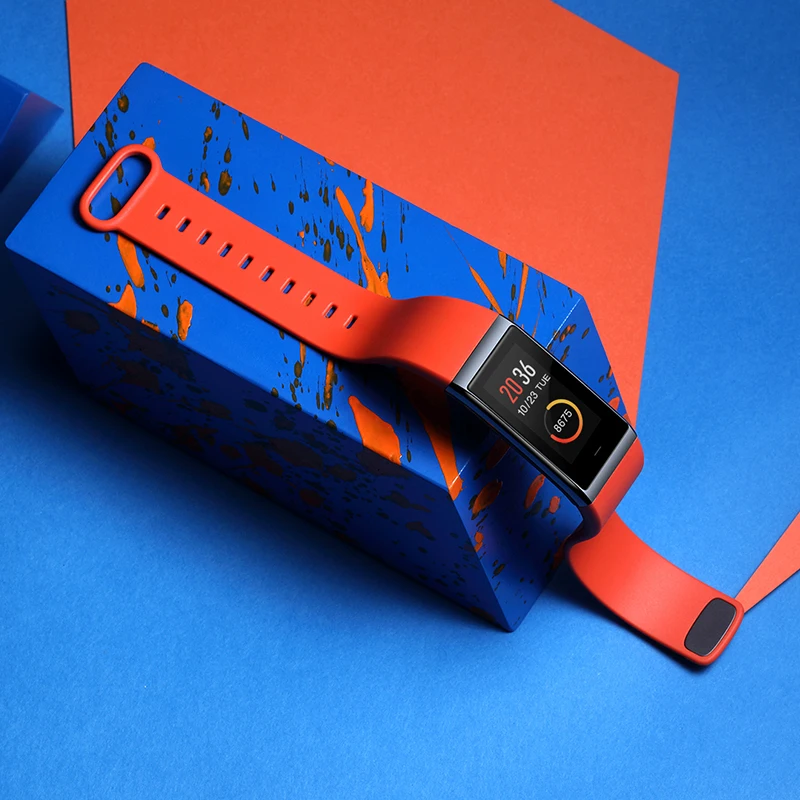 Смарт браслет Amazfit Cor / Band 2 водонепроницаемый 5 АТМ с ЖК дисплеем 1 23