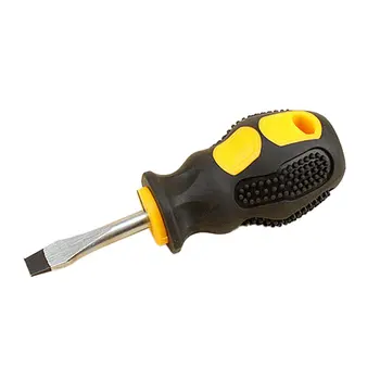 

Plastic Handle Mini 6x38mm and Slotted Flat-head Screwdriver,Magnetic Tip Anti-slip Handle Portable Nut Driver Repair Tools