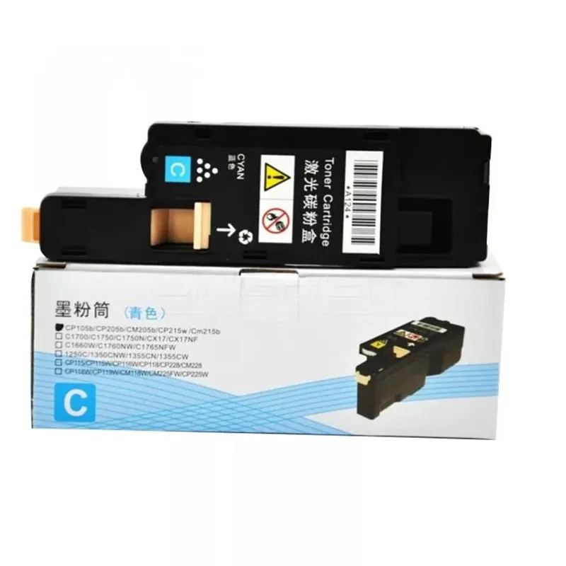 Toner Cartridges Full Powder for Fuji Xerox Phaser 6020 6022 Workcentre 6025 6027 106R02763 106R02760 106R02761 106R02762