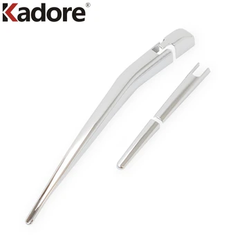 

For Toyota HiAce Granvia Commuter 2019 2020 Chrome Rear Window Wipers Cover Trims Car Tail Wiper Strip Accessories Sticker