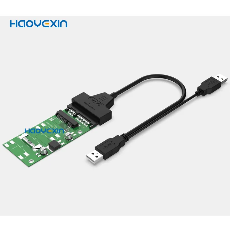 Адаптер SATA usb SSD на 2 5 дюйма преобразователь плата модуля карты Mini Pcie Ssd оптовая