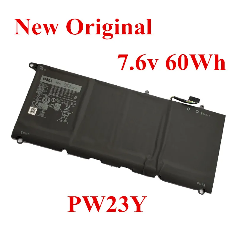 

New Original Laptop replacement Li-ion Battery for DELL RNP72 TP1GT XPS 13 9360 PW23Y 7.6v 60wh