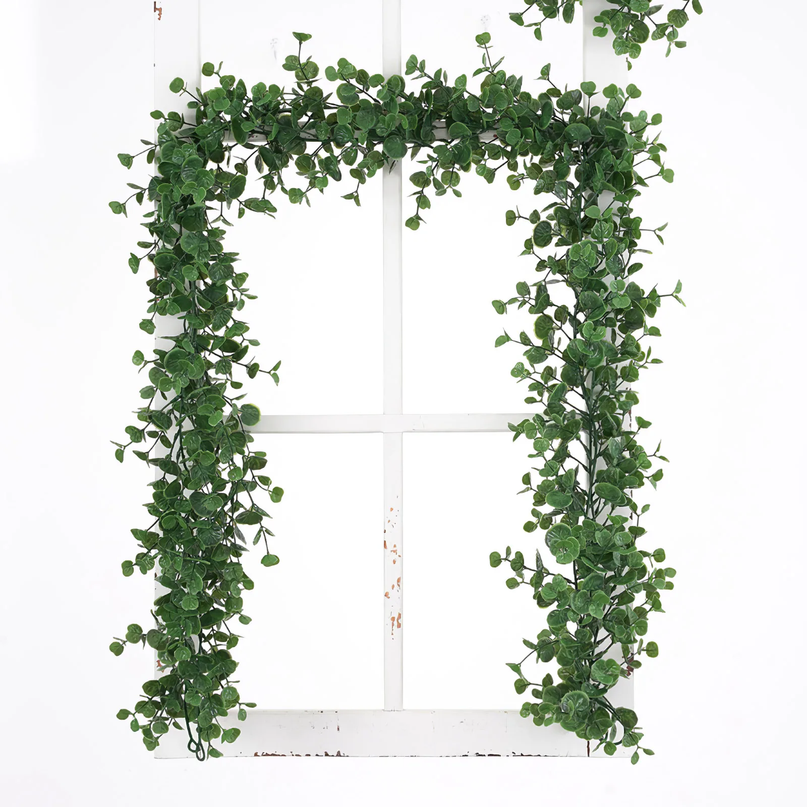 180cm Vines Plastic Greenery Silk Garland Green Leaf Wedding Decor Fake