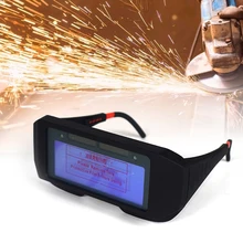 

Solar Powered Auto Darkening Welding Mask Helmet Eyes Goggle Welder Glasses 2018 Fully Automatic Darkening Welding Goggles