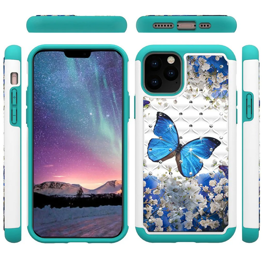 Dream Crystal Style Phone Case For iPhone 11Pro Max Dirt-resistant Slim Fashion Soft Cases Shockproof Dust-proof Phone Case